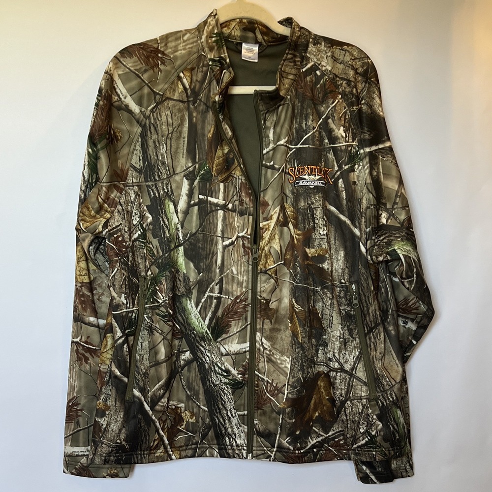 Scentlok Men's Full Zip Camo Hunting Jacket Size 2XL Model 07010